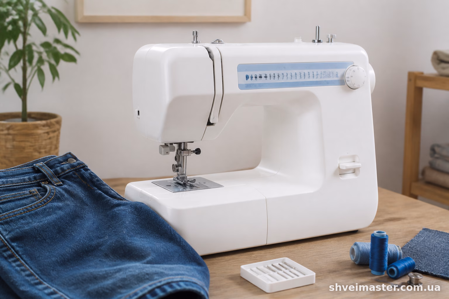 Janome 419S: які голки використовувати для джинсу