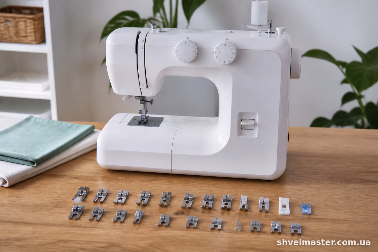 Janome 7524A: які лапки підходять