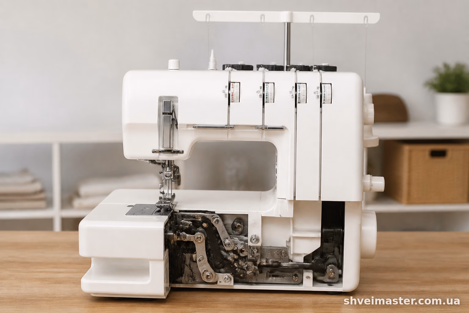 Janome CoverPro 3000 Professional пропускає стібки