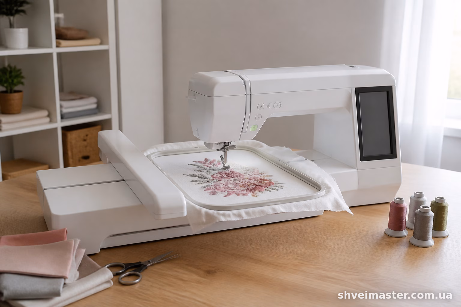 Janome Memory Craft 500E: які формати дизайнів підтримує
