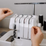 Janome MyLock 714: як правильно заправити 4 нитки