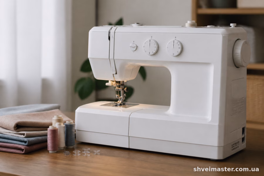 Покрокове налаштування натягу на Janome 7524A