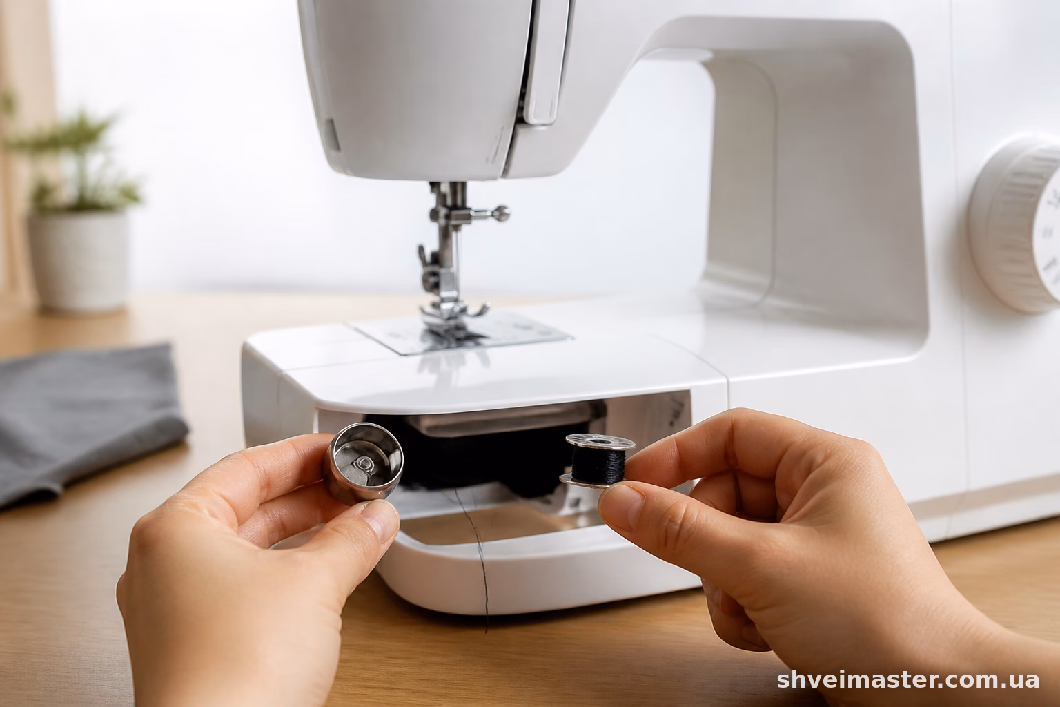 Singer M1605 не захоплює нижню нитку: як знайти і усунути причину