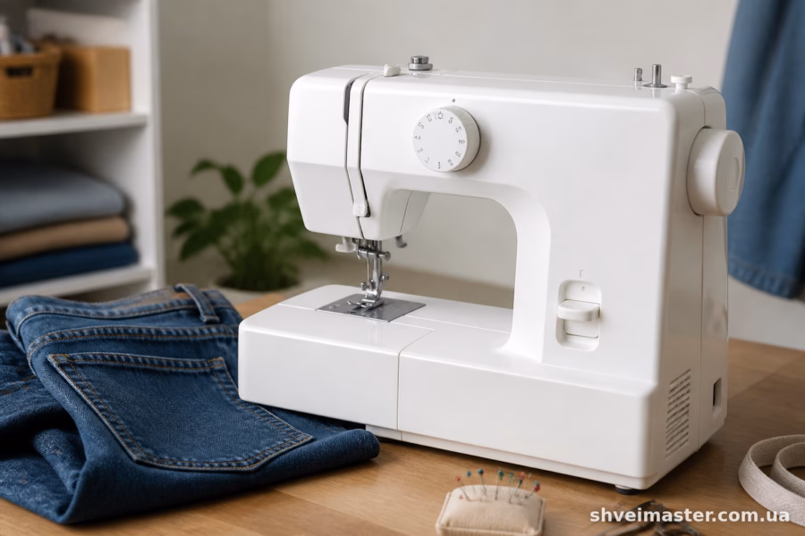 Типові помилки при шитті джинсу на Janome 419S